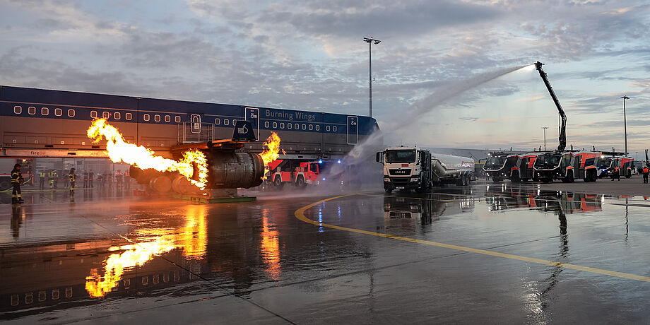 Flugunfallübung am Hannover Airport