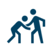 Icon spielende Kinder