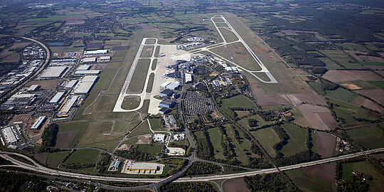 Luftbild Hannover Airport