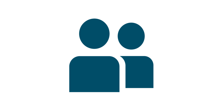 Symbol für Personen / persönlicher Ansprechpartner