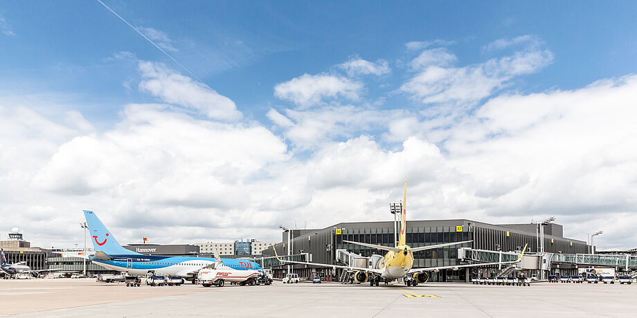 Foto Vorfeld vor Terminal C